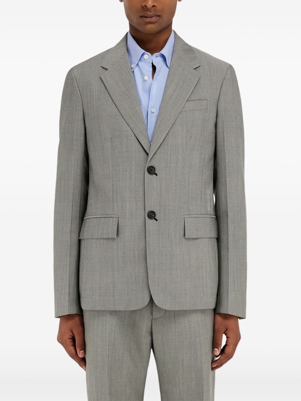 single-breasted blazer - 3