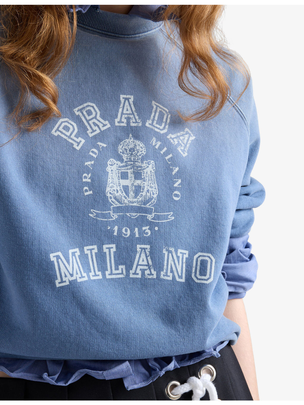 Brand-Print Round-Neck Cotton-Jersey Sweatshirt - 3