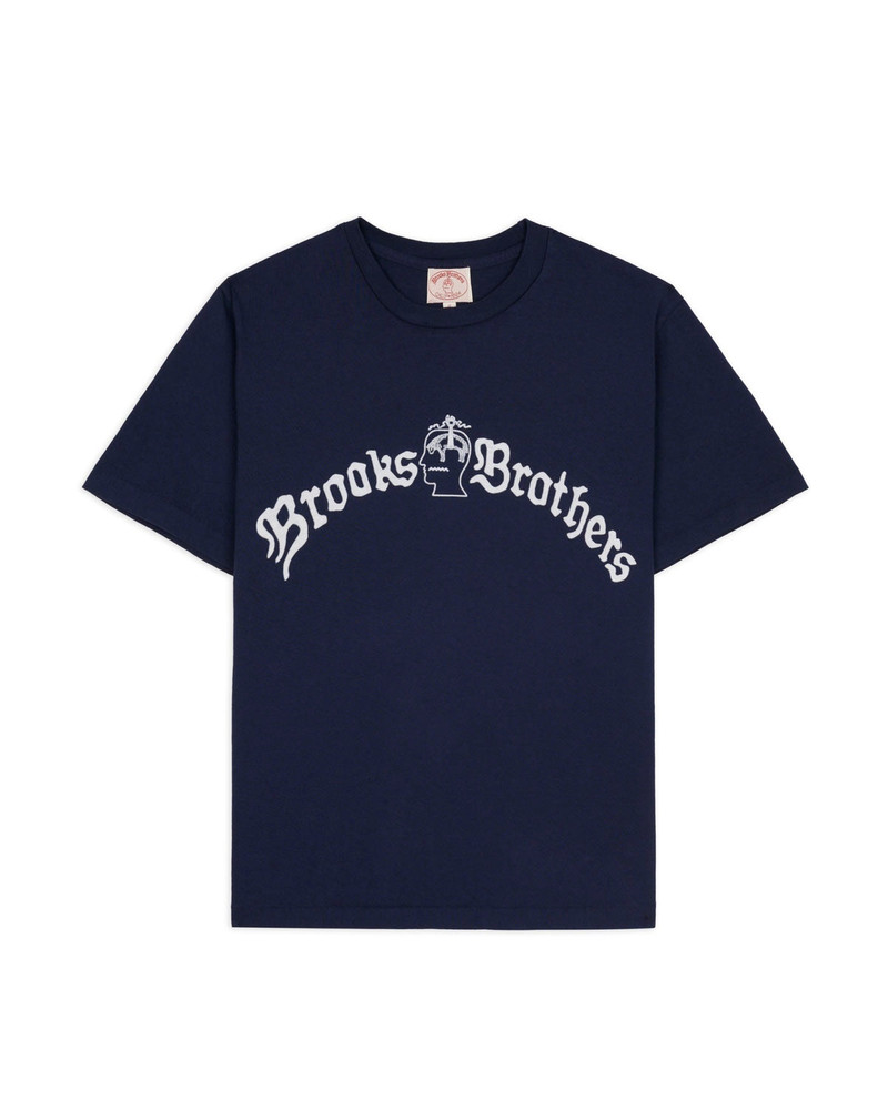 Brooks Brothers California Tubular T-shirt - Navy 1
