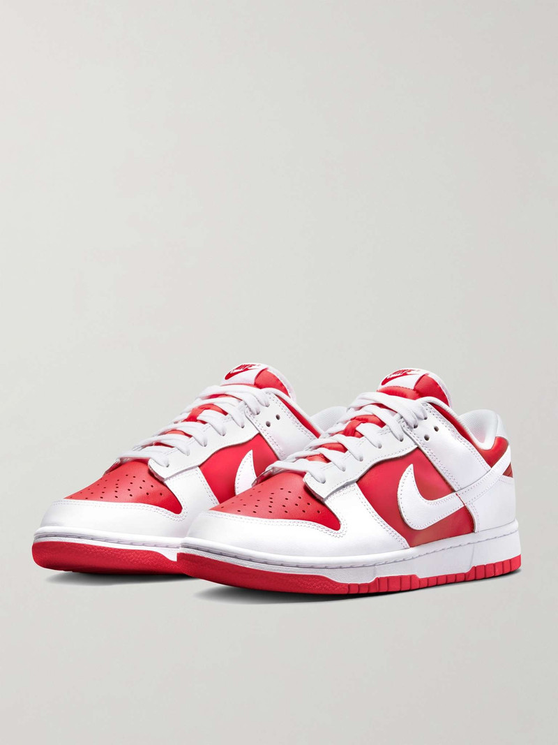 Nike Dunk Low Leather Sneakers outlook