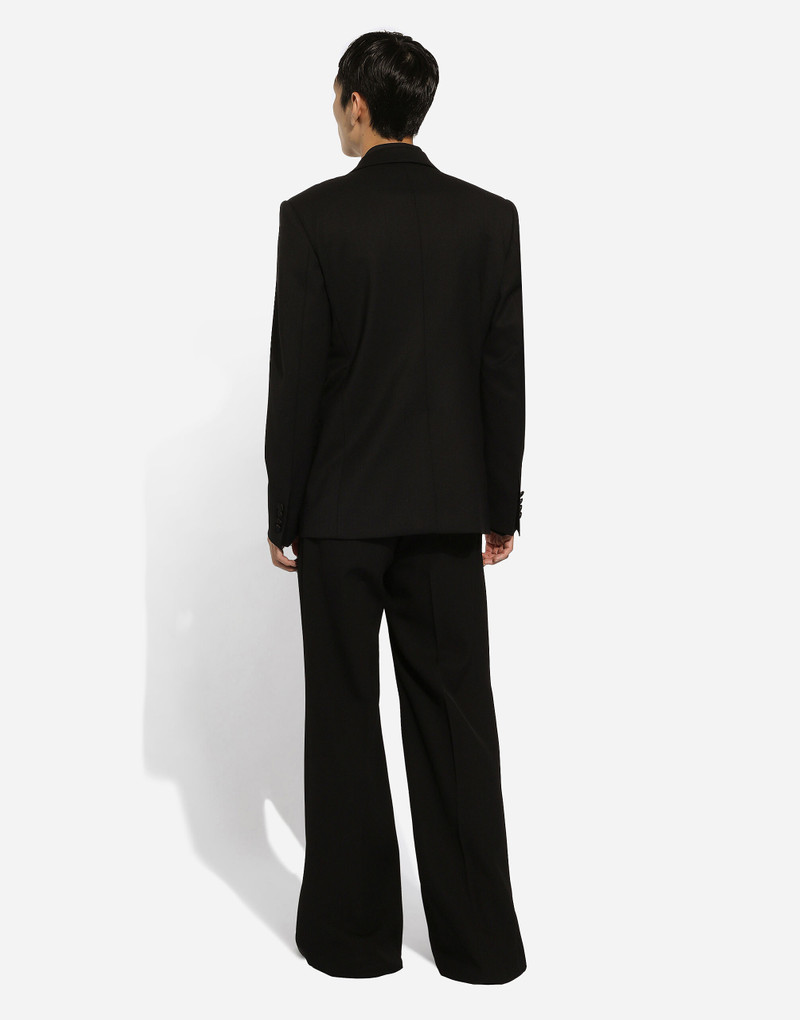 Embroidered single-breasted Sicilia-fit jacket 3