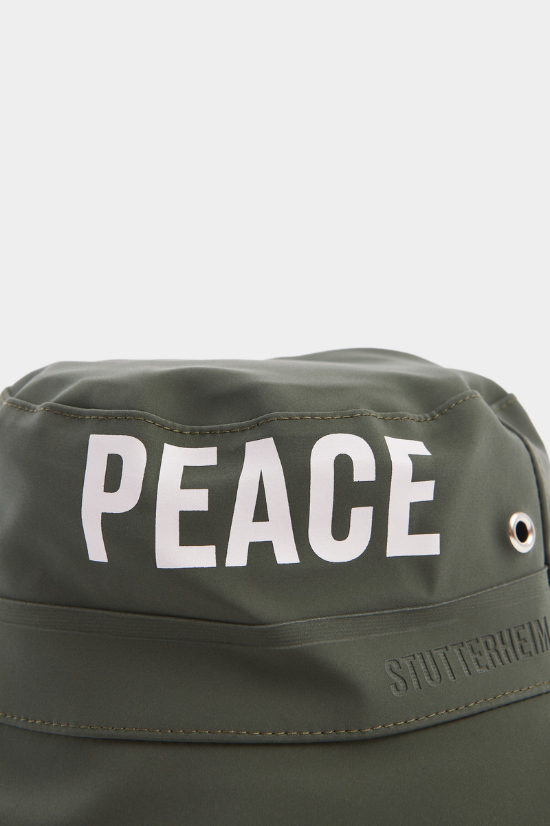 Beckholmen Matte Bucket Hat Dark Green 7