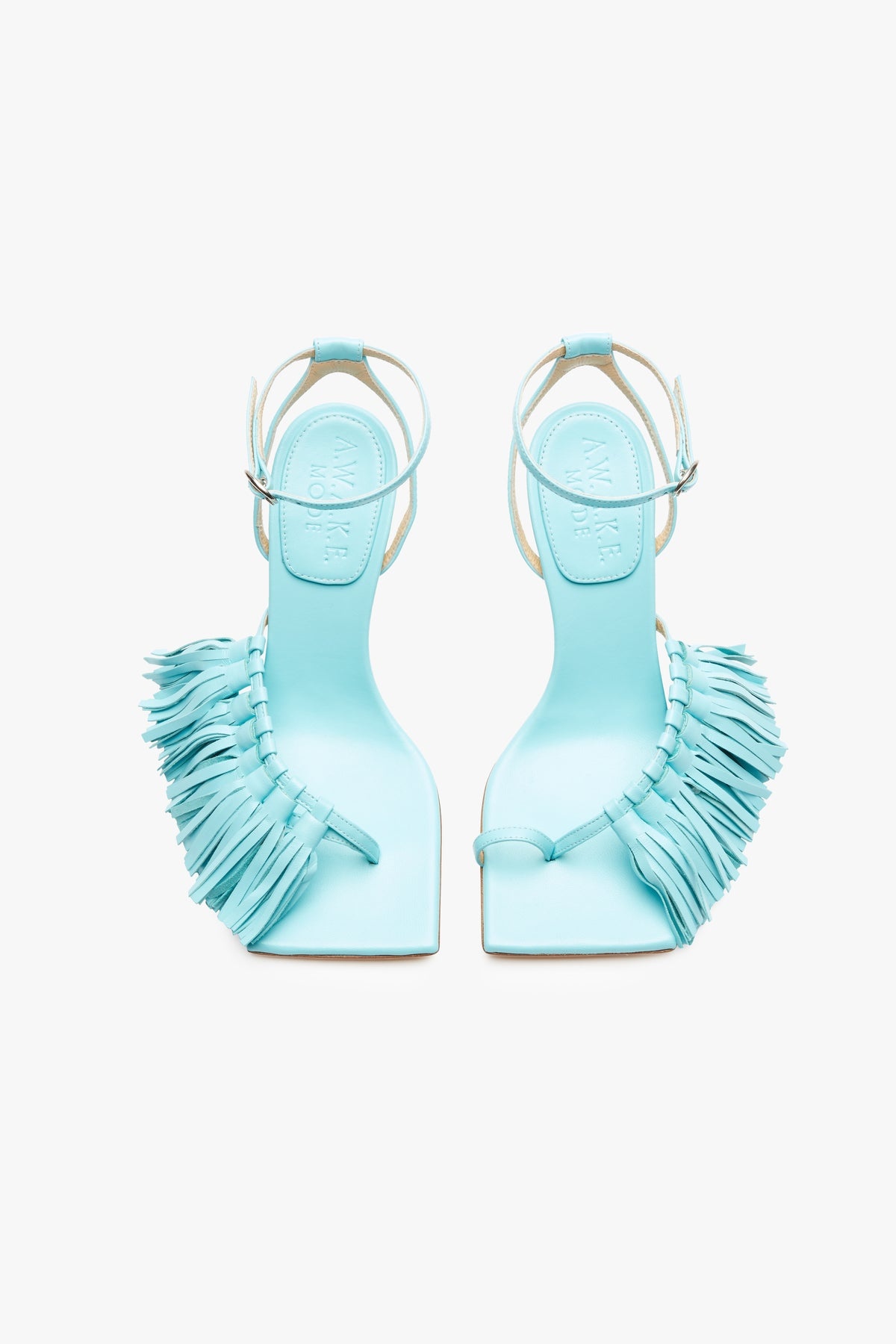 DELTA HIGH TASSEL SANDAL TURQUOISE - 5