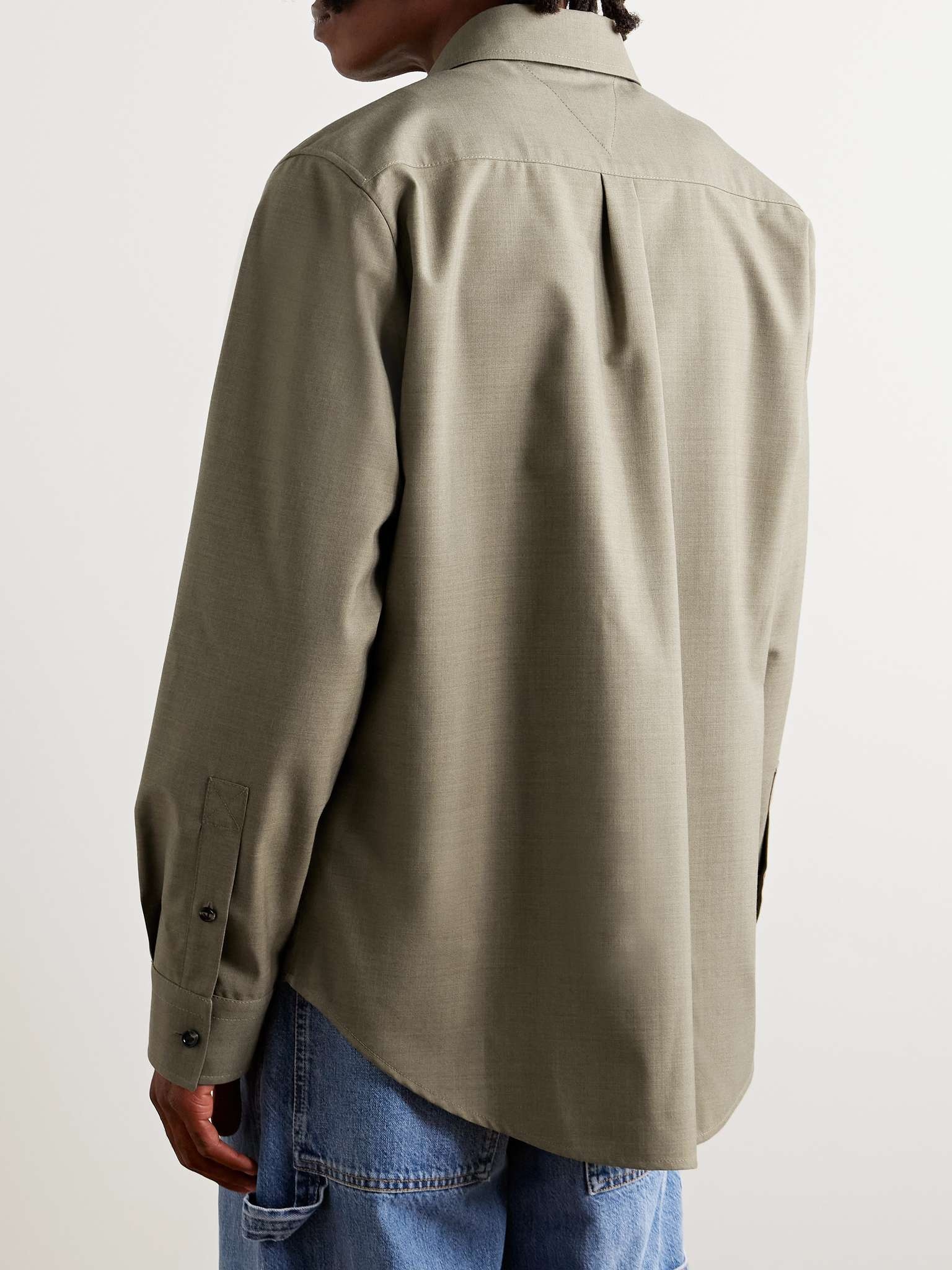 Wool-Twill Shirt - 4