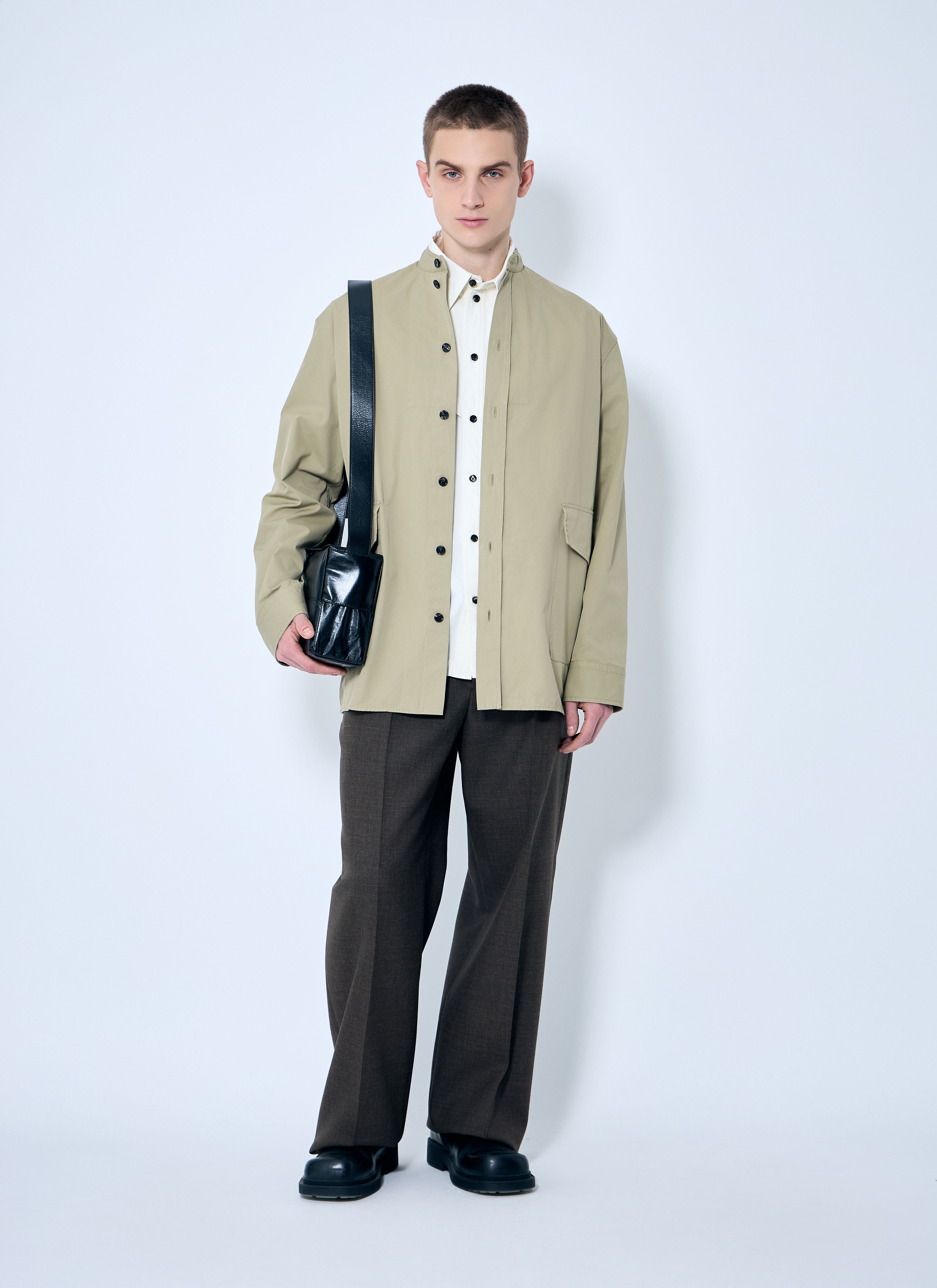 Light-Cotton Twill Overshirt - 2