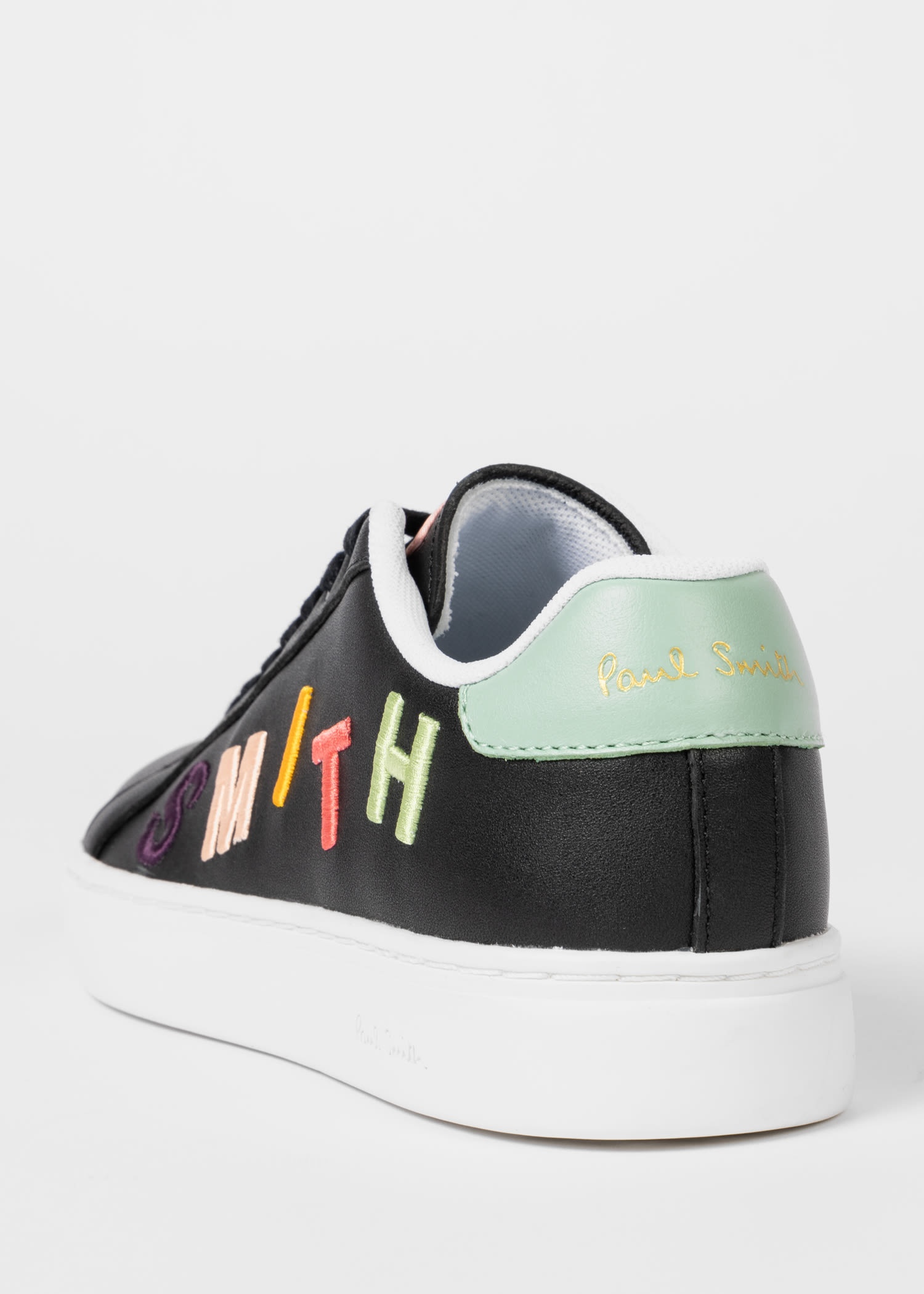 Leather 'Letters' 'Lapin' Trainers - 5