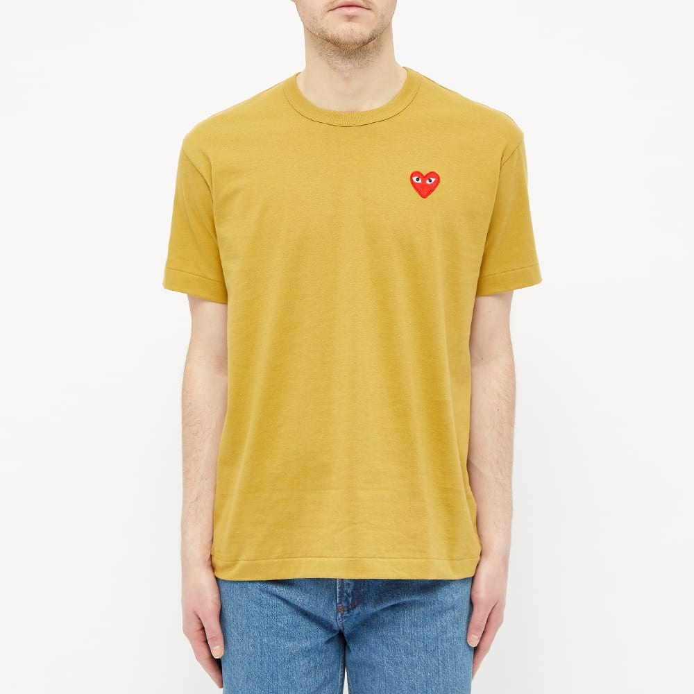 Comme des Garcons Play Colour Series Logo Tee - 3