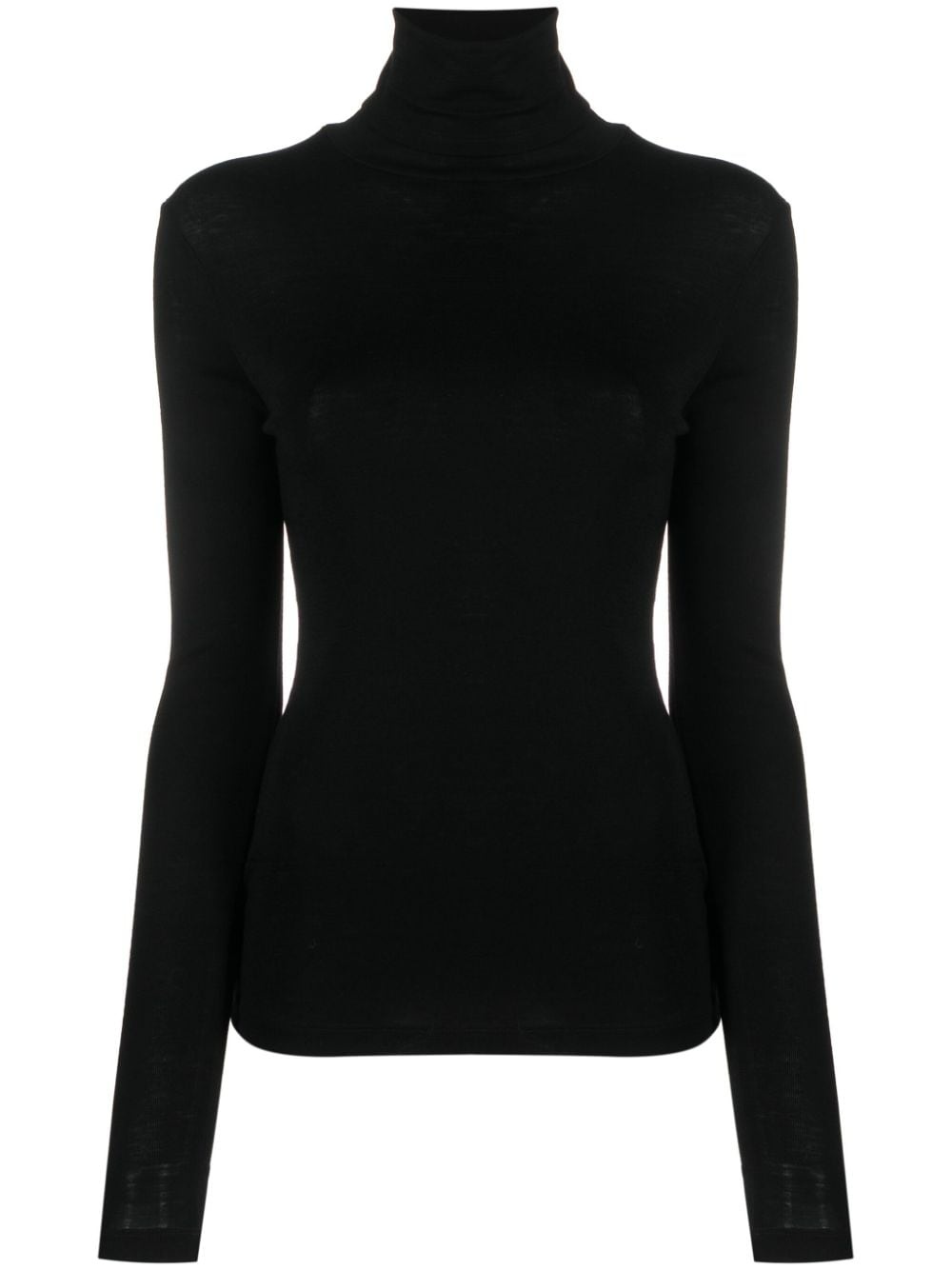 roll-neck merino-wool top - 1