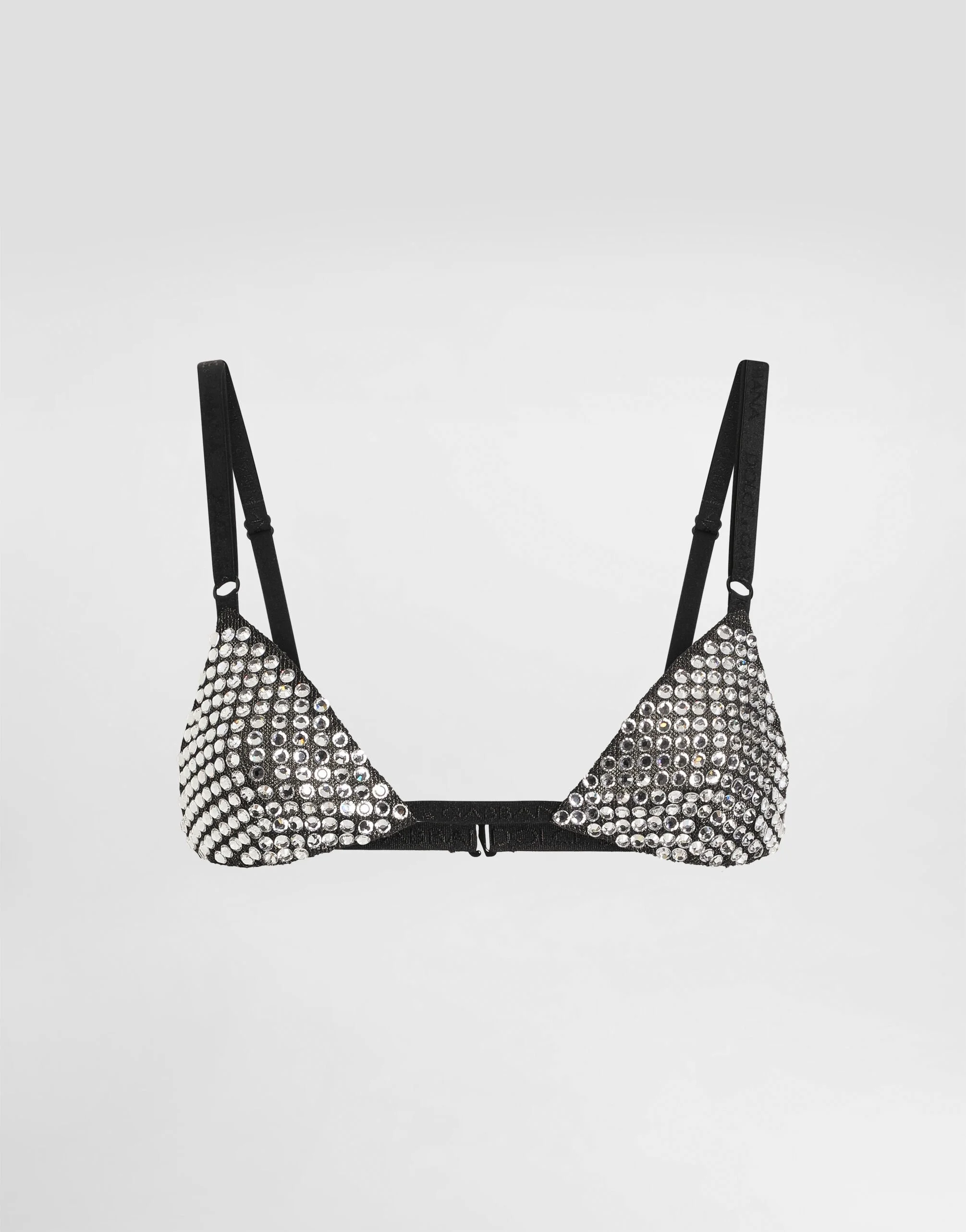 Rhinestoned bra - 1