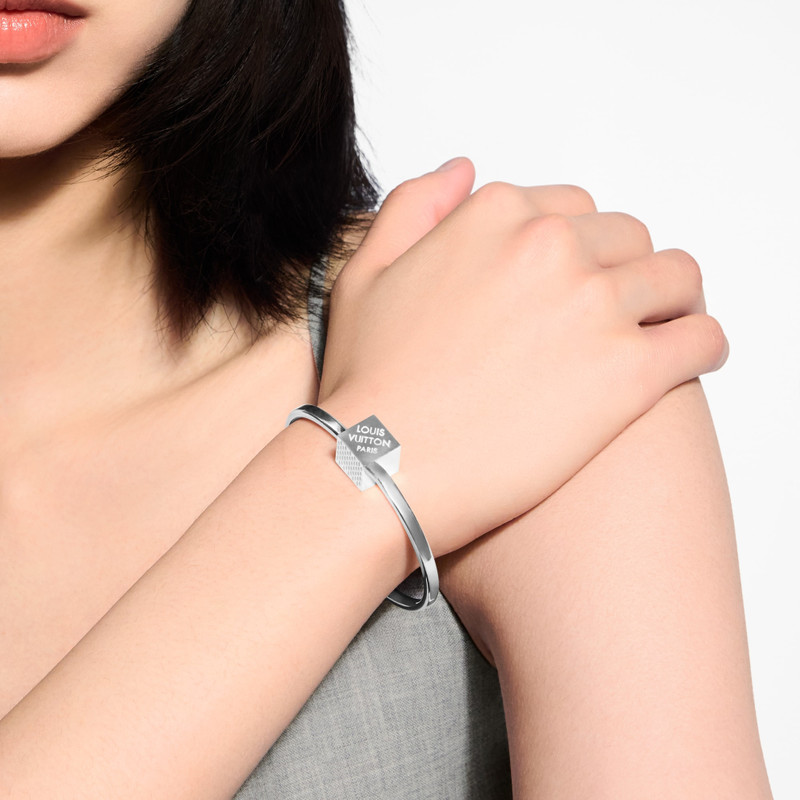 LV Cube Bracelet Silver 5