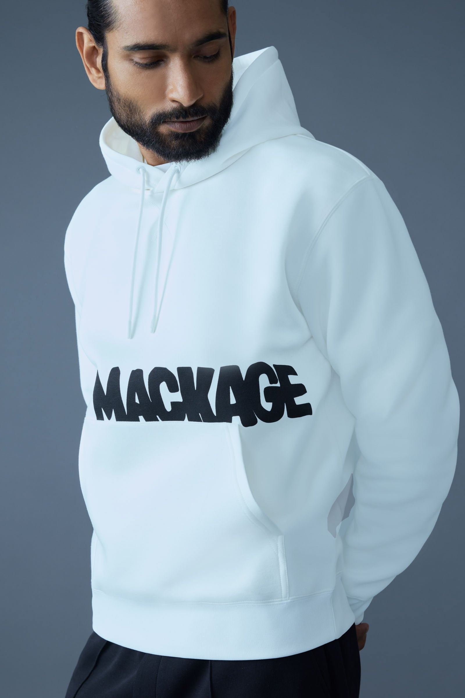 KRYSTIAN-PR Double-face Jersey Logo Hoodie - 5