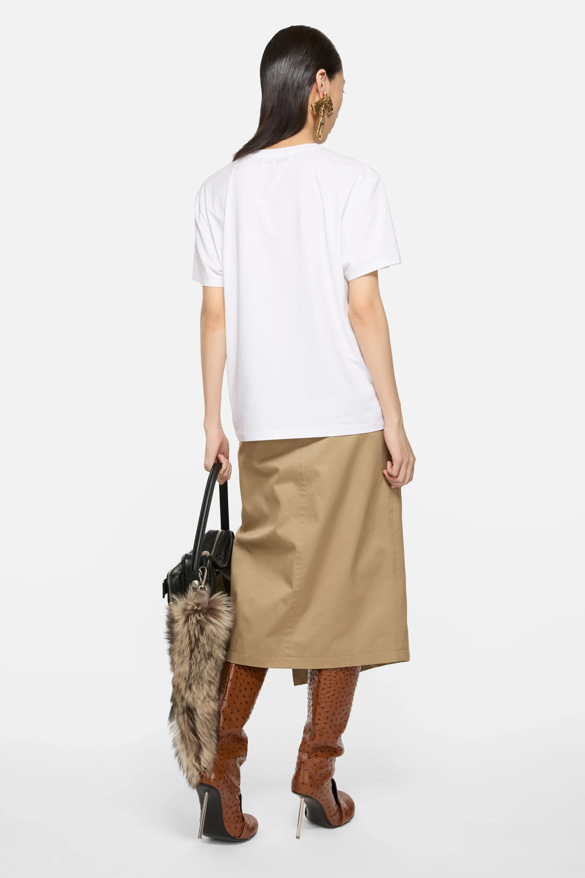 T-shirt - regular fit - Optic White - 3