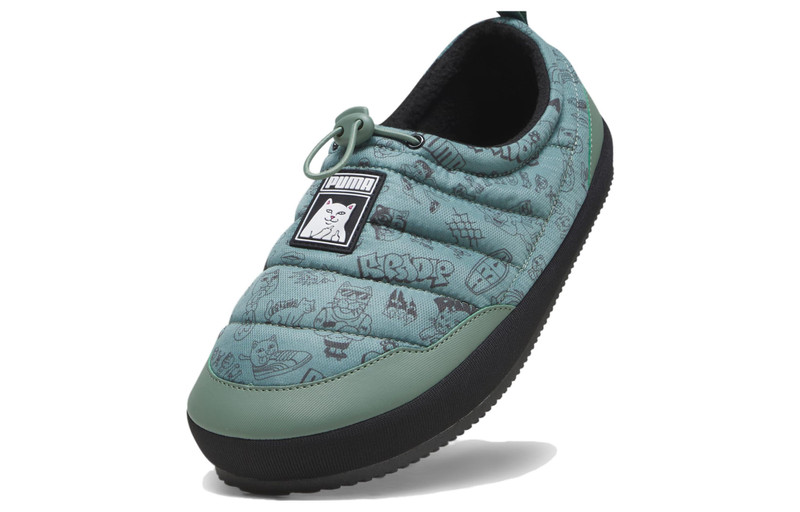 PUMA PUMA Tuff Mocc Plus Slipper x RIPNDIP 'Allover Lord Nermal Print' 393540-01 outlook