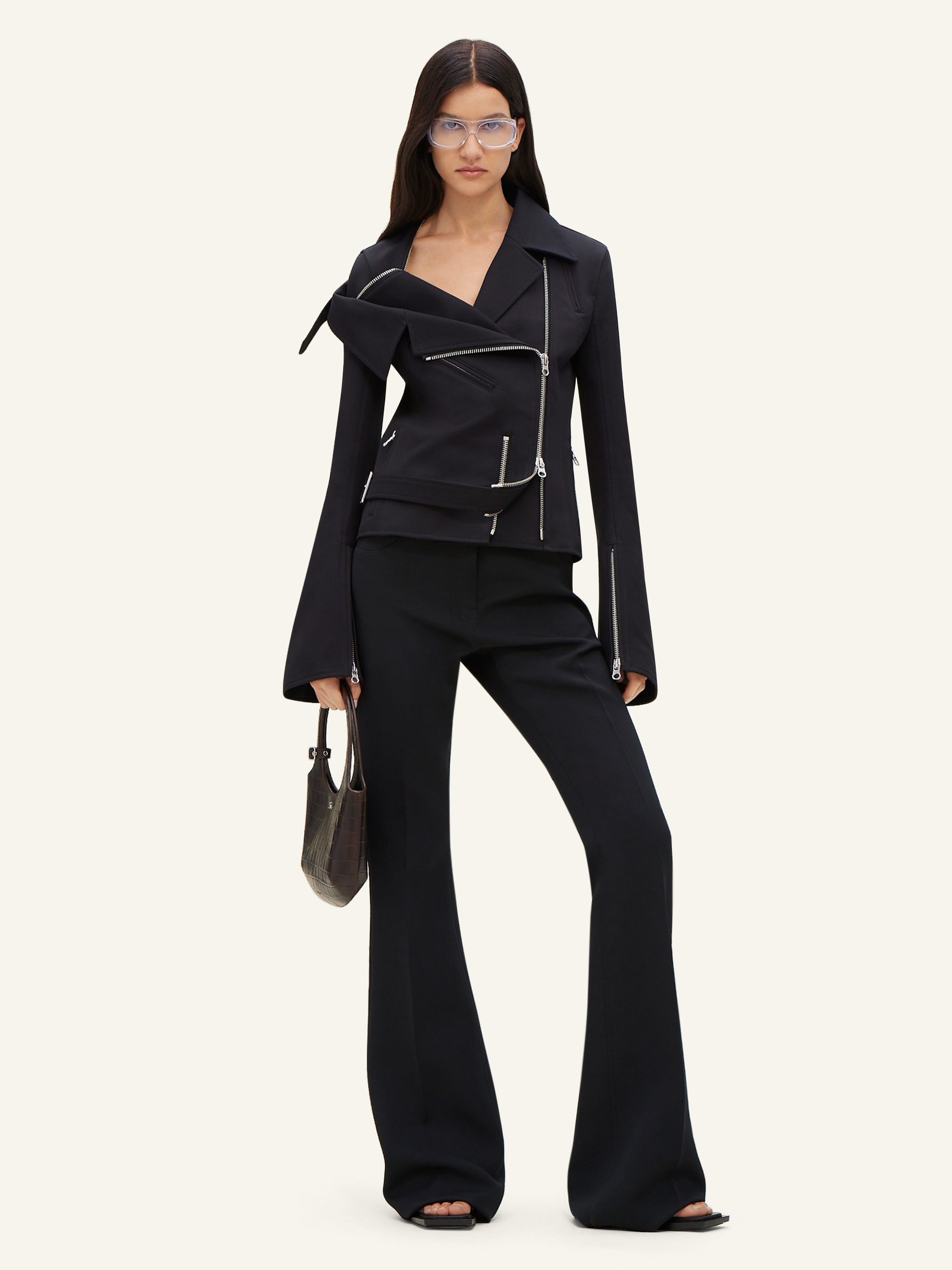 MODULAR COTTON BIKER JACKET - 3