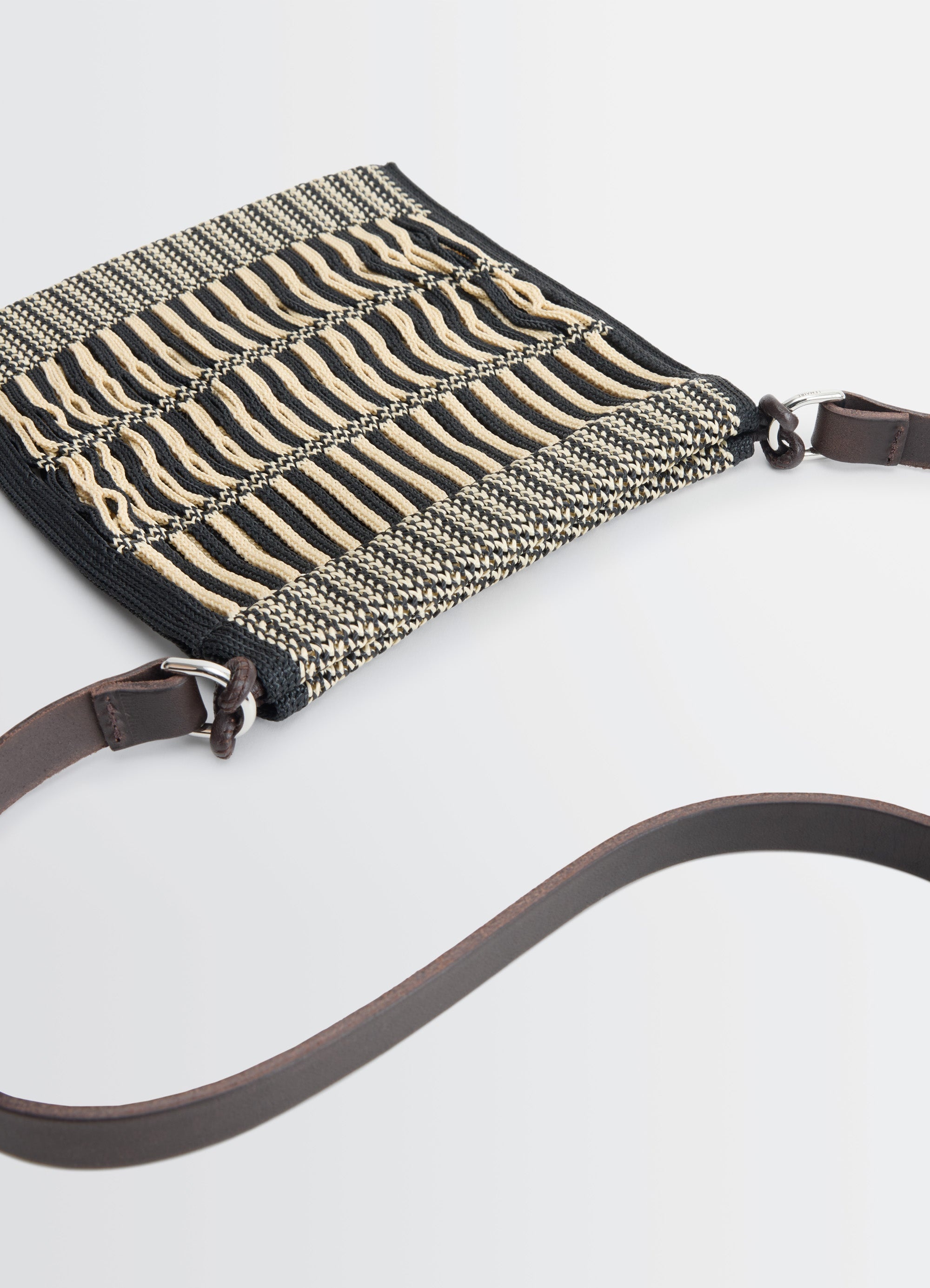 MINI CROSSBODY FILT NET BAG - 4