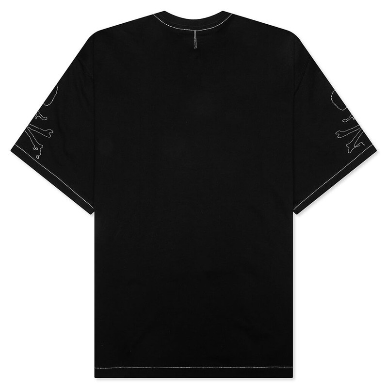MASTERMIND WORLD OVERSIZED BALLCHAIN TEE - BLACK/SILVER outlook