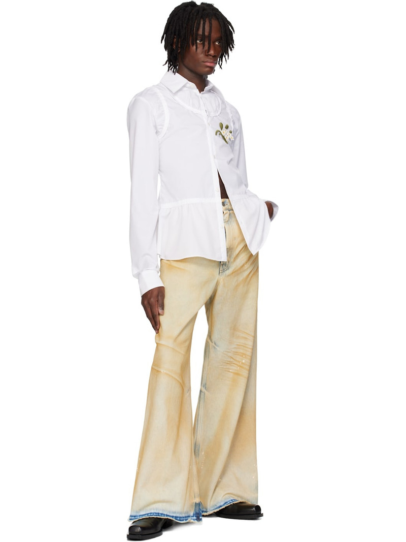 EGONLAB White Poplin Top Shirt outlook
