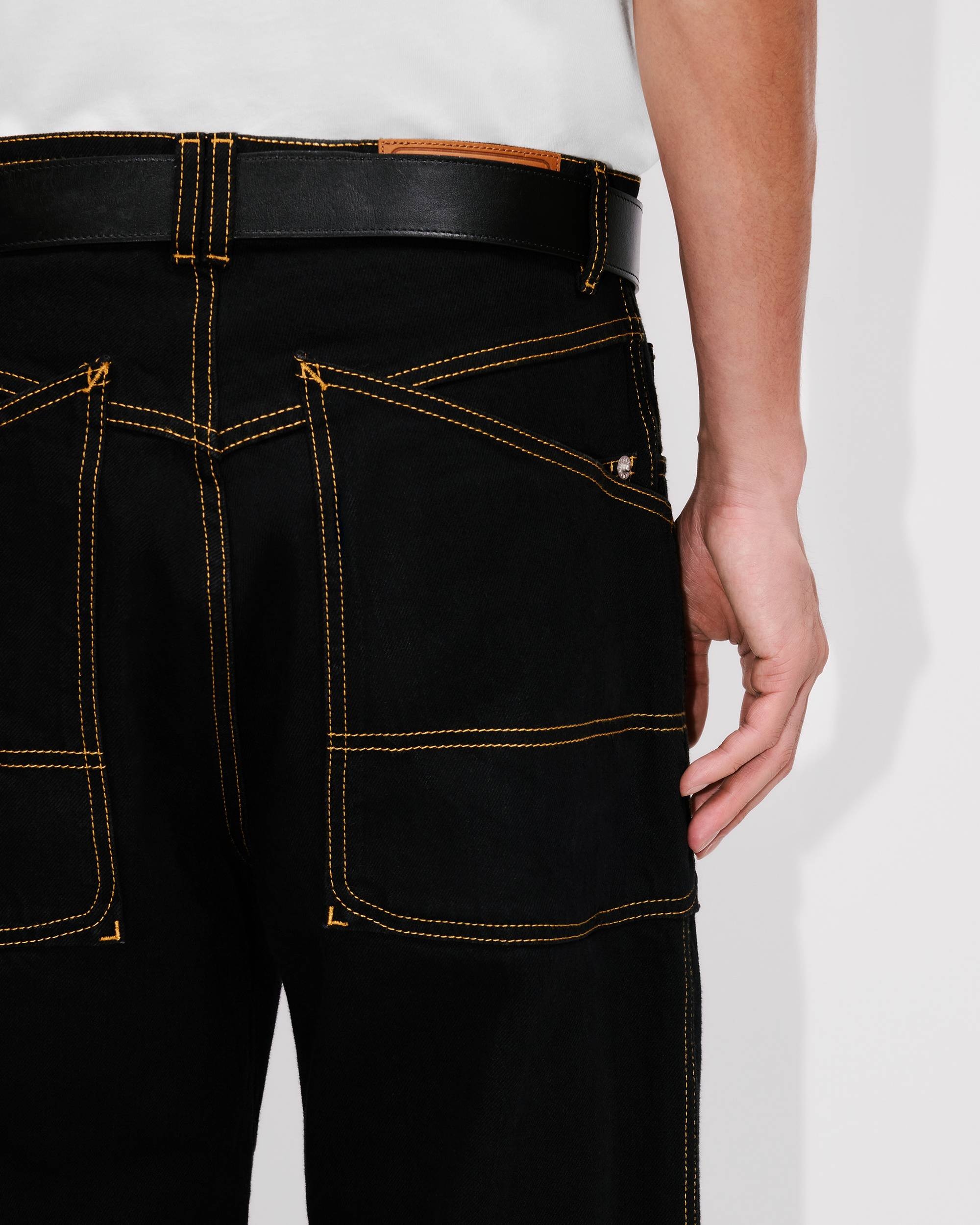 Cargo jeans in japanese denim - 7