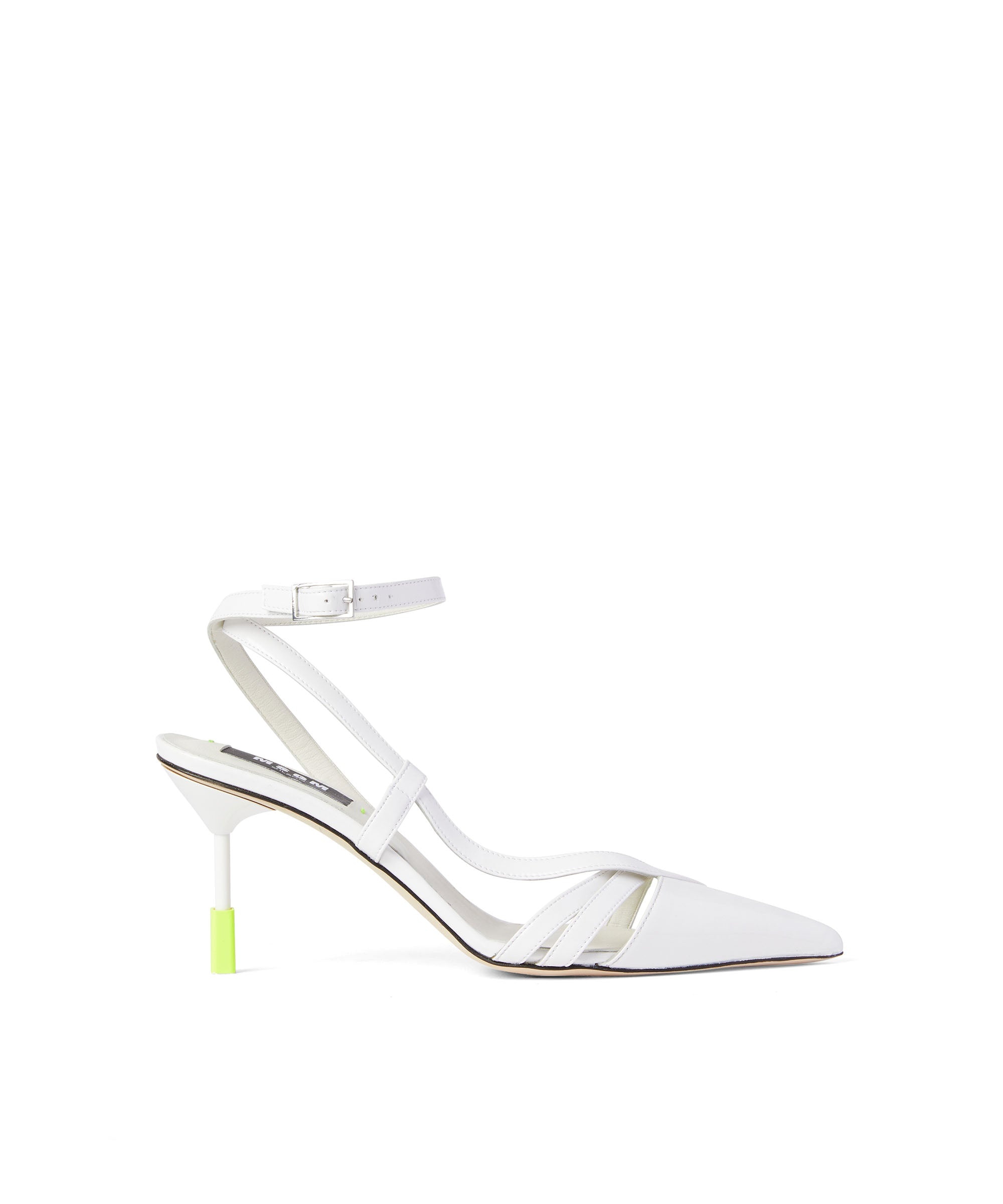 Patent leather slingback pumps - 1