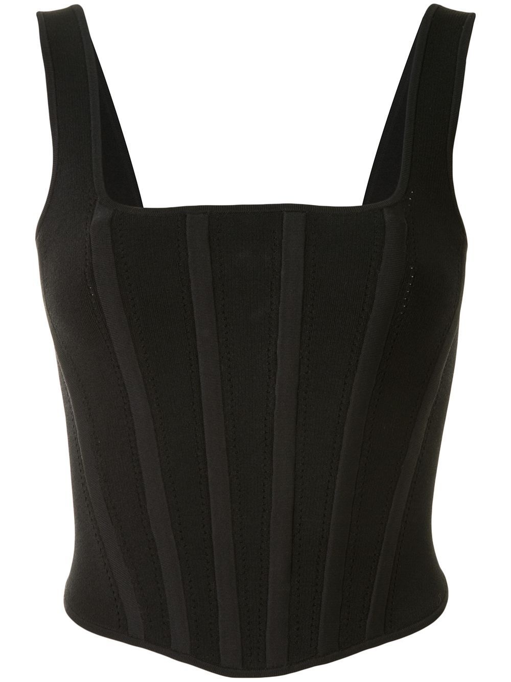 pointelle corset top - 1