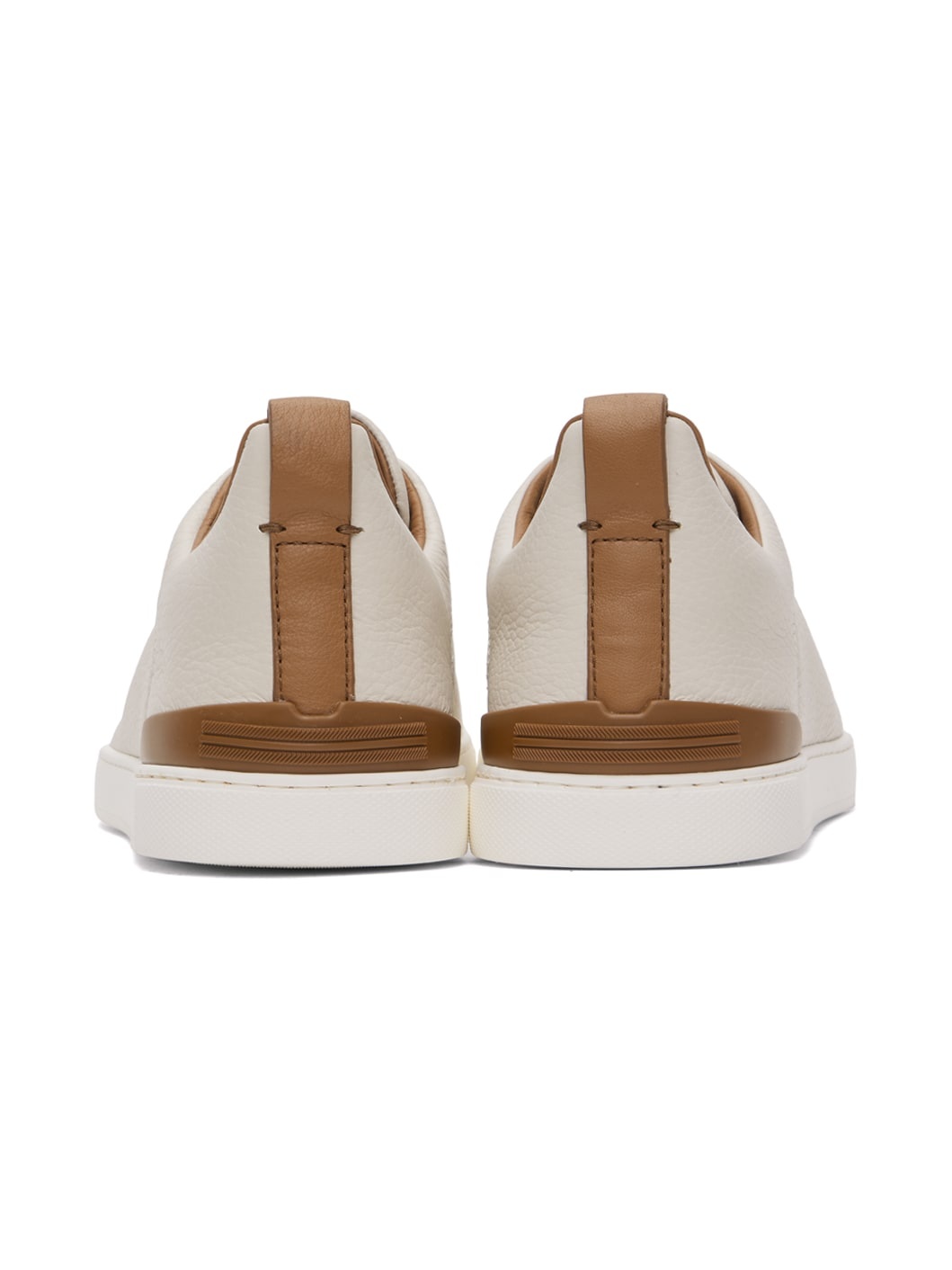 Off-White Deerskin Triple Stitch Sneakers - 2