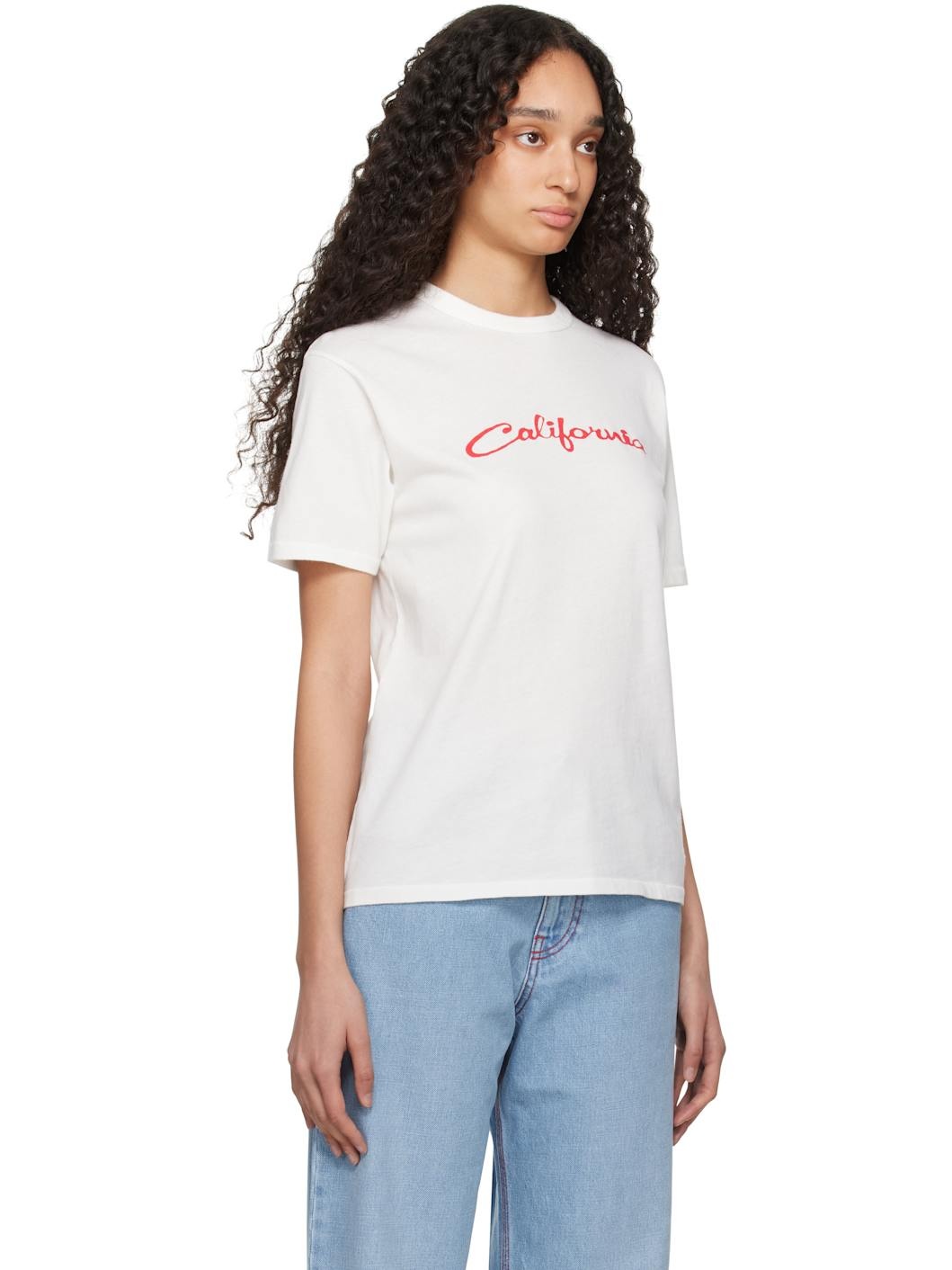 White 'California' Signature T-Shirt - 2