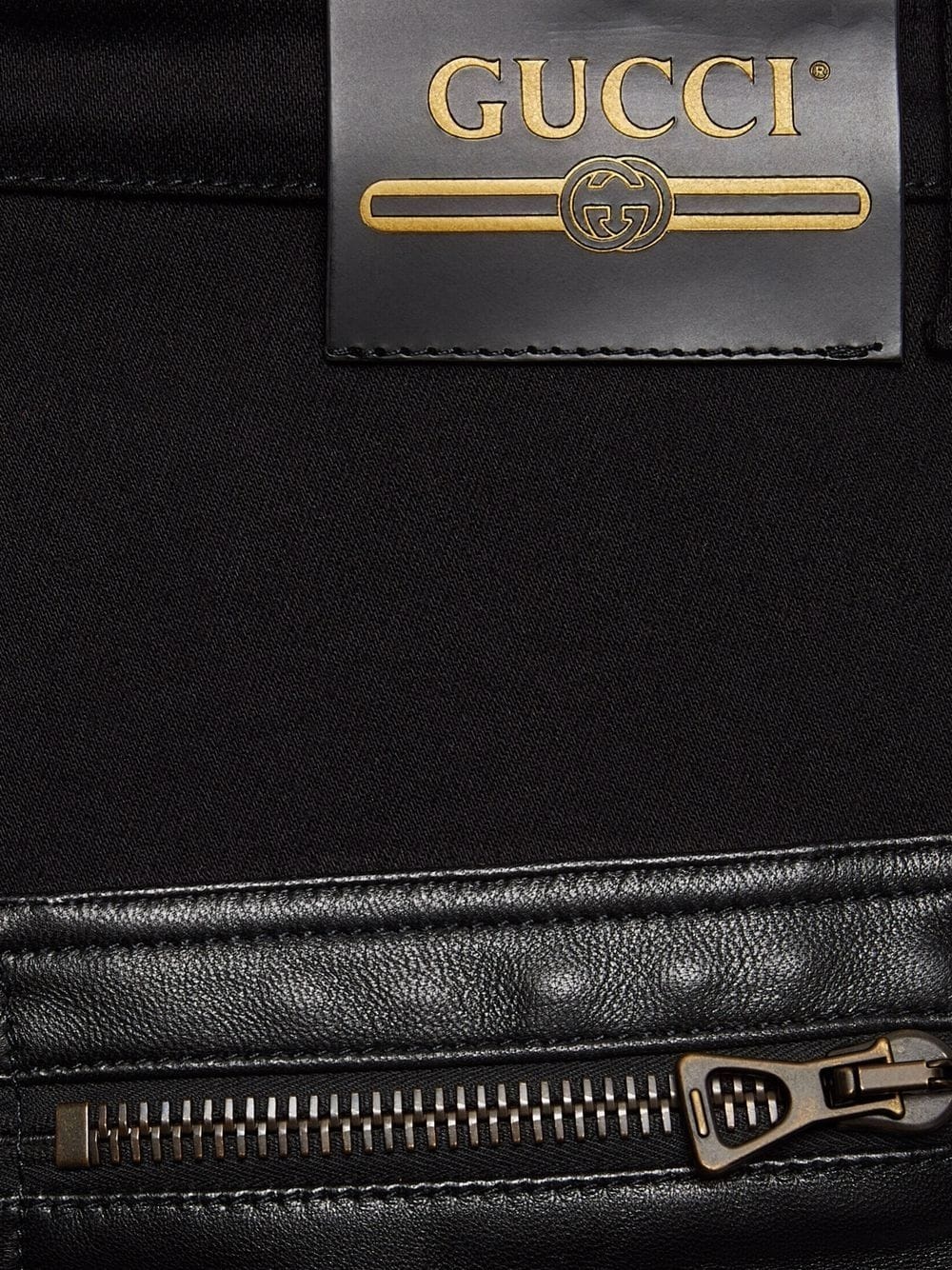 zip-detail stirrup trousers - 5