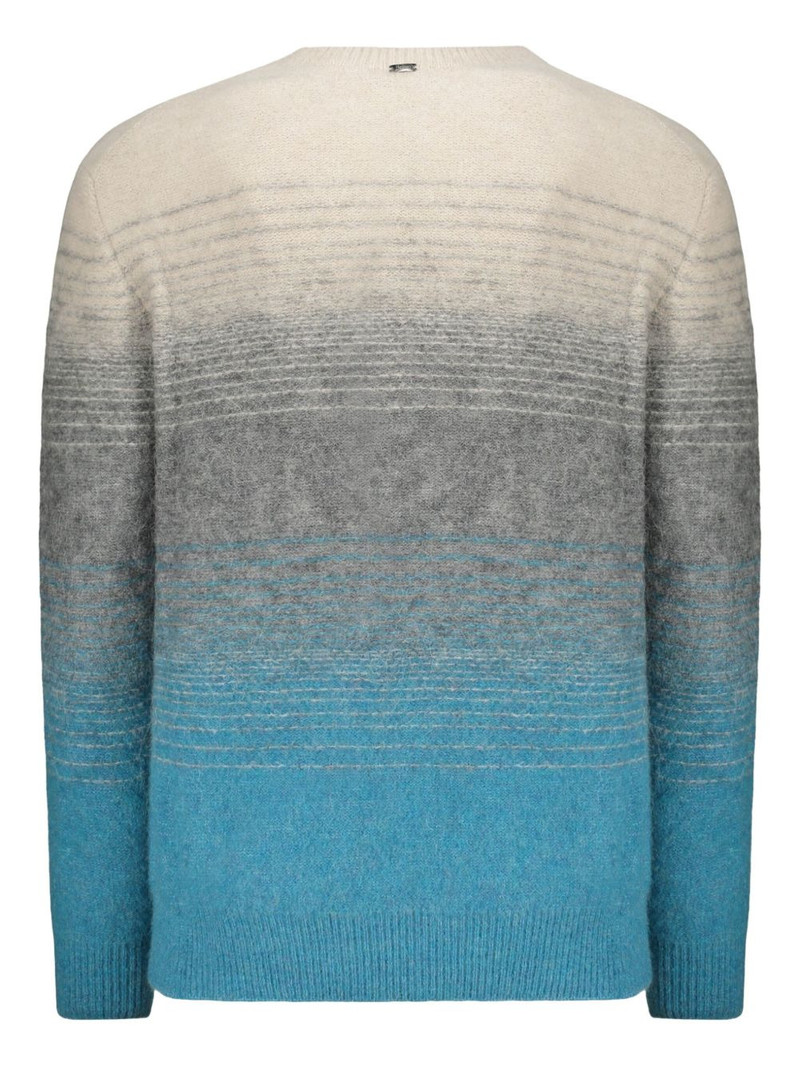 Herno ombre ribbed sweater outlook