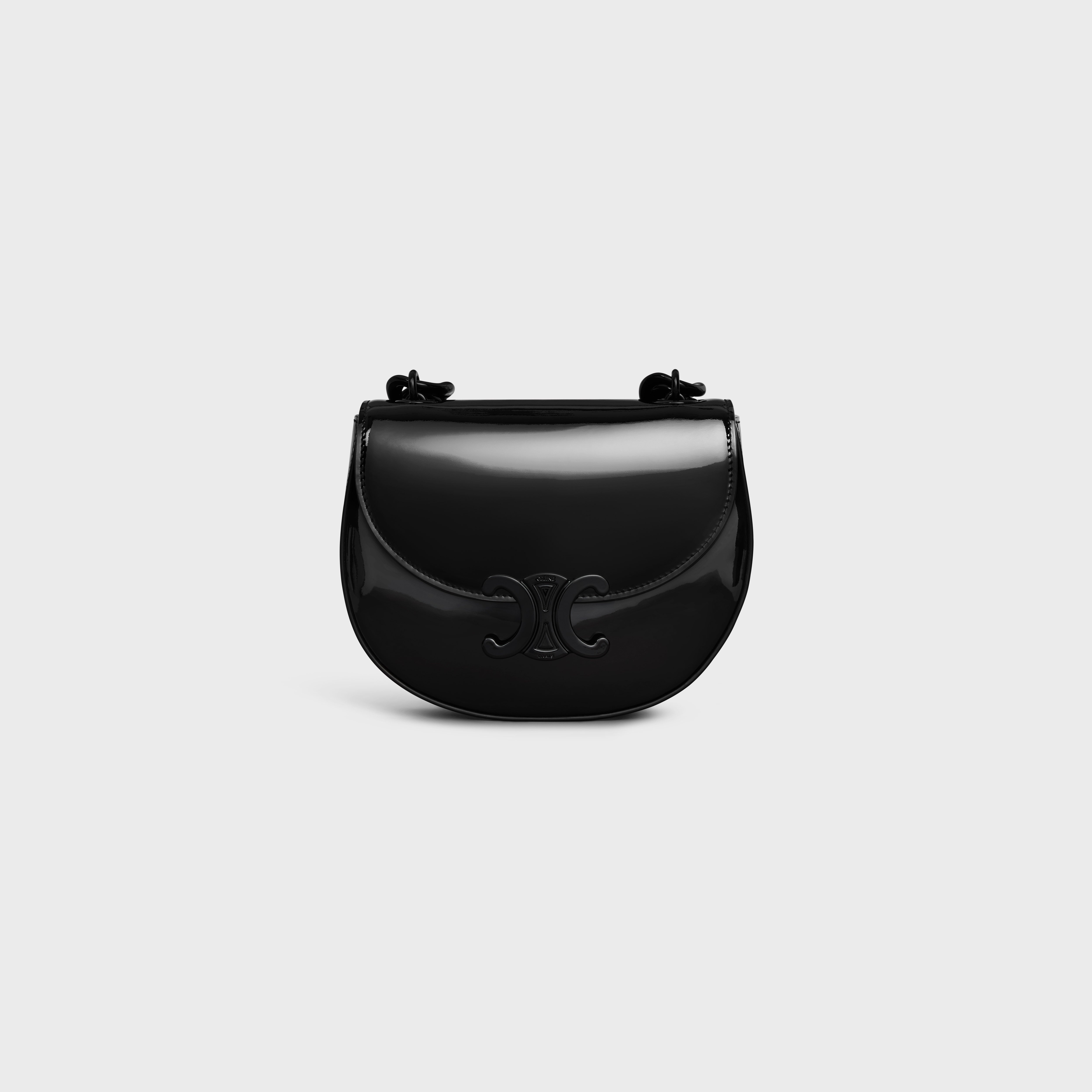 SMALL BESACE MARLEY in PATENT CALFSKIN 1
