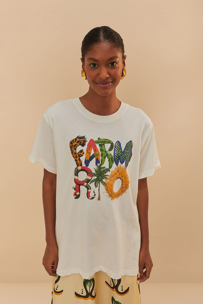 Off-White Farm Rio Wild Relaxed T-Shirt 1