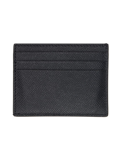 TOM FORD Black Small Grain Leather Card Holder outlook