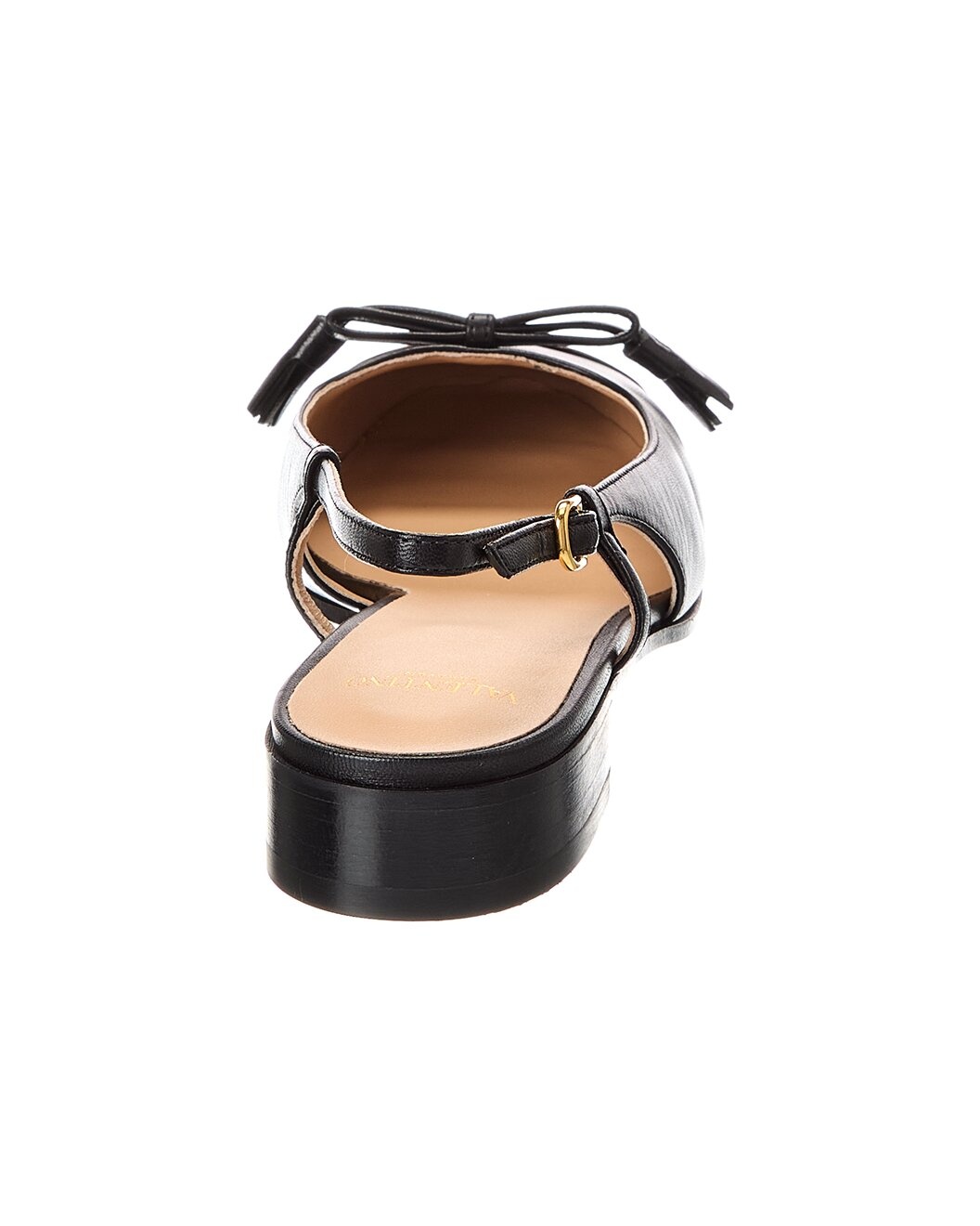 Valentino Valet Du Roi Leather Slingback Ballerina Flat - 3
