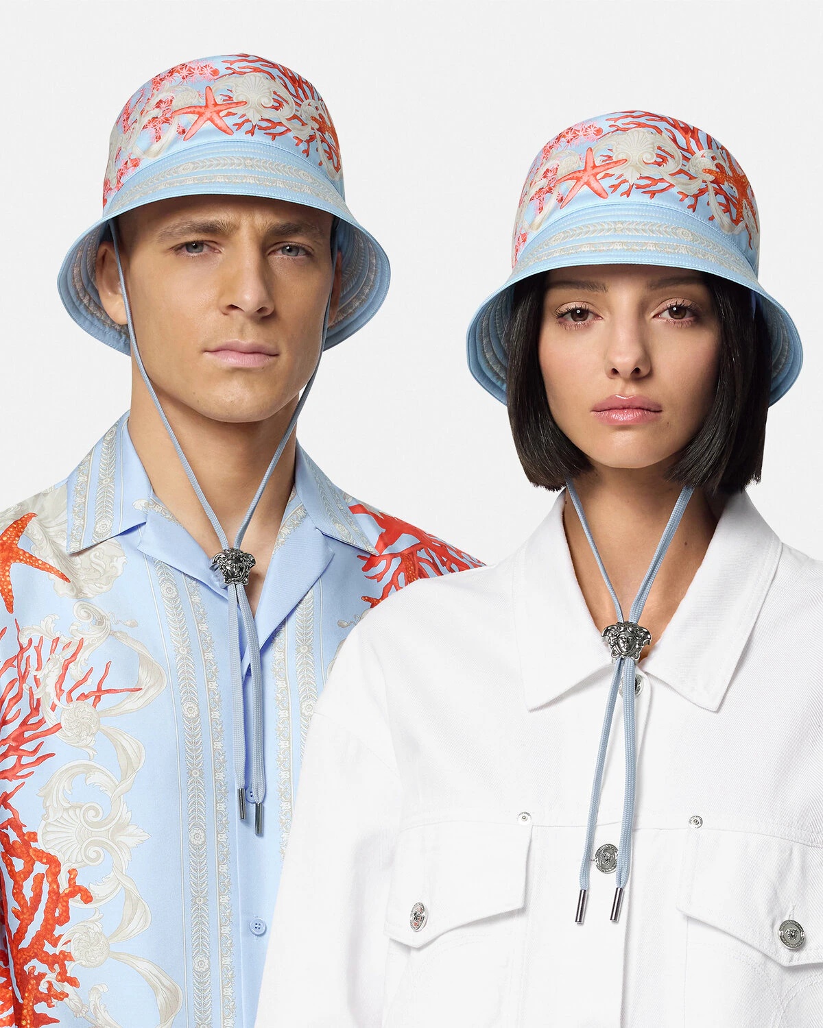 Barocco Sea Bucket Hat - 3