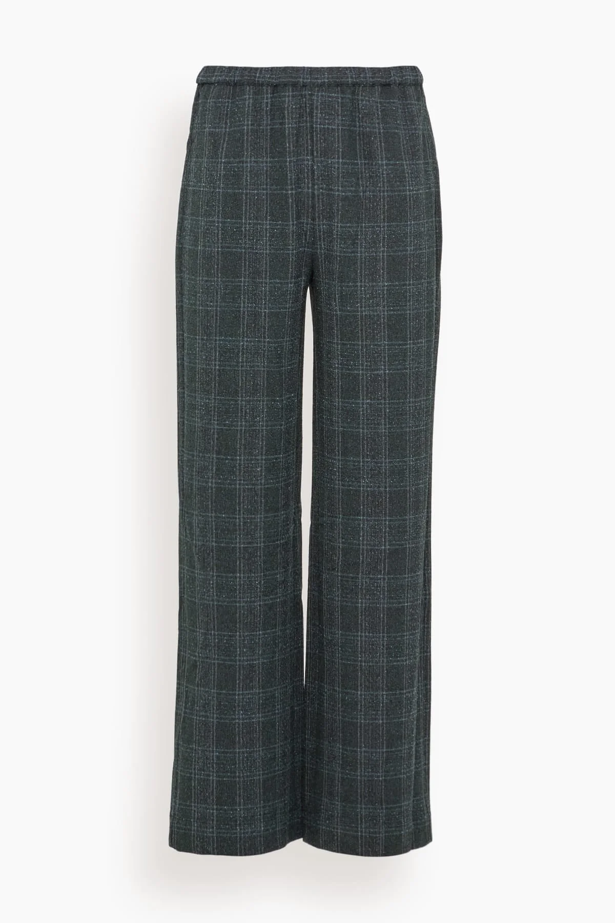 Denali Pant in Ink Blue Plaid - 1