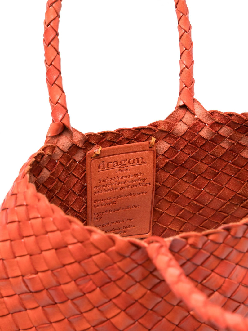 DRAGON DIFFUSION Dragon Diffusion Small Santa Croce Tote Bag outlook