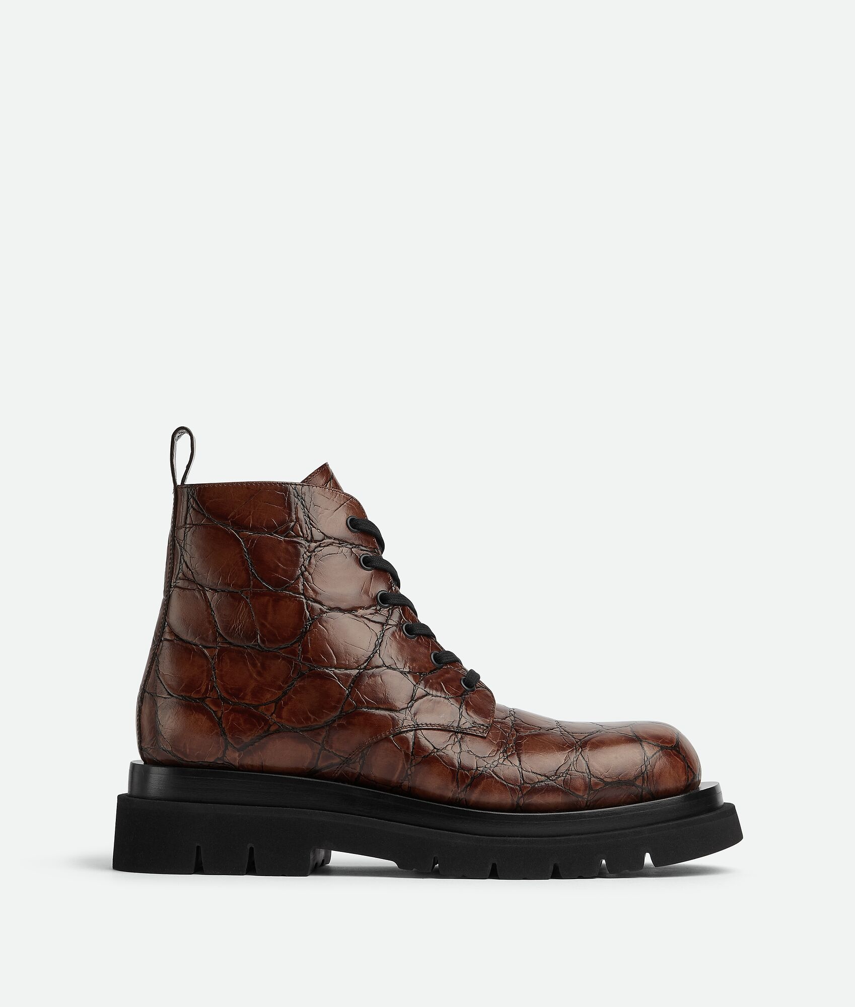 Bottega Veneta lug lace-up ankle boot | REVERSIBLE