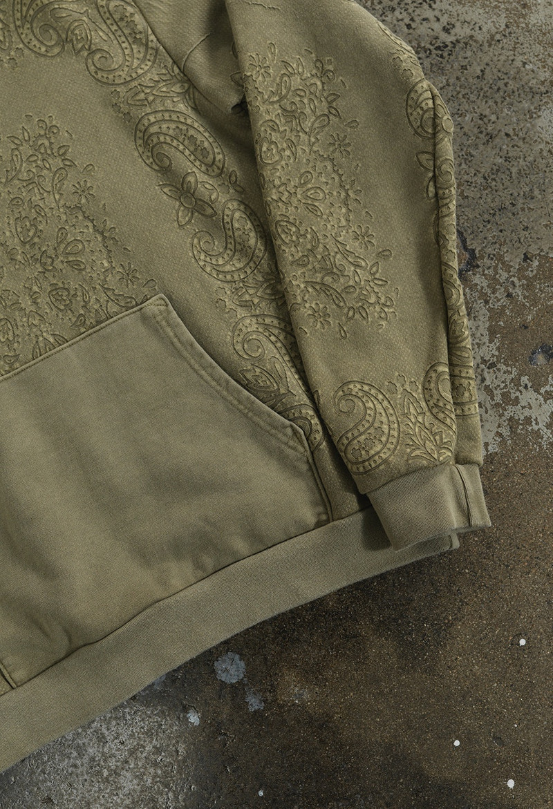 PAISLEY BURNOUT HOODIE 5