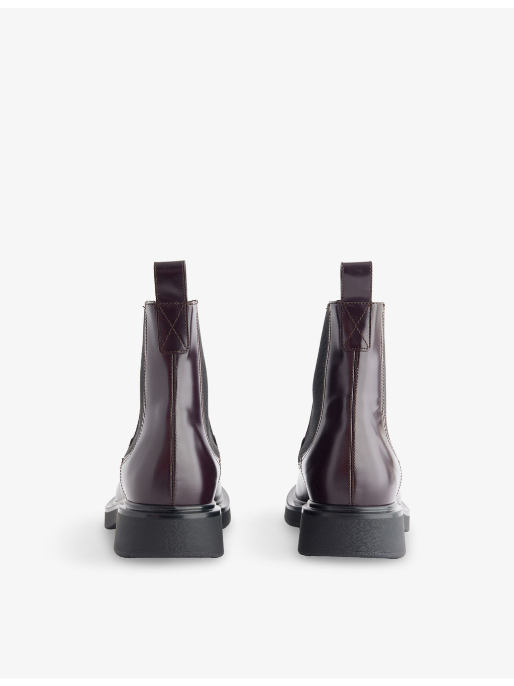 Enki Monogram Leather Ankle Boots - 4