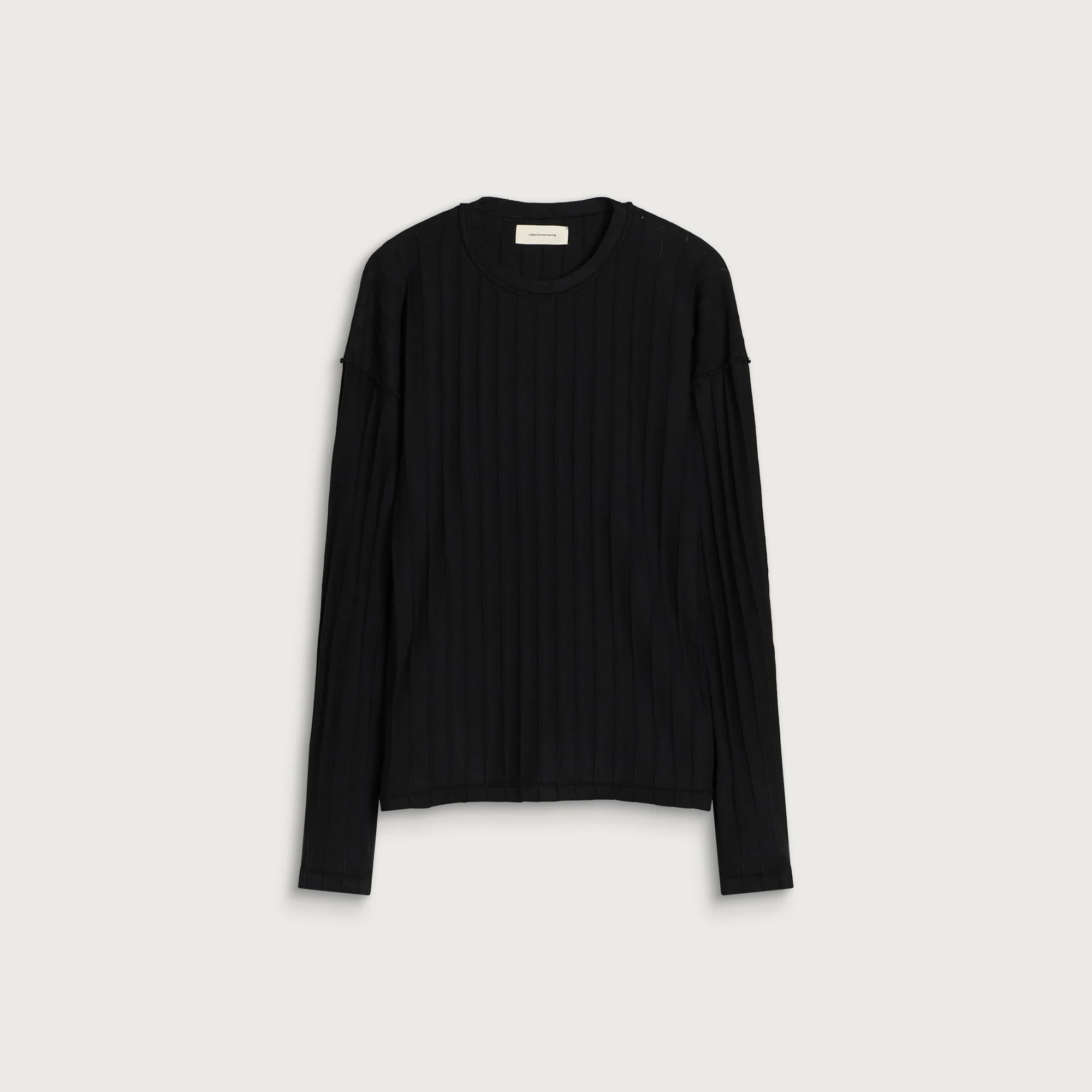 mfpen Round Neck Inverted Stripe Jumper - 1