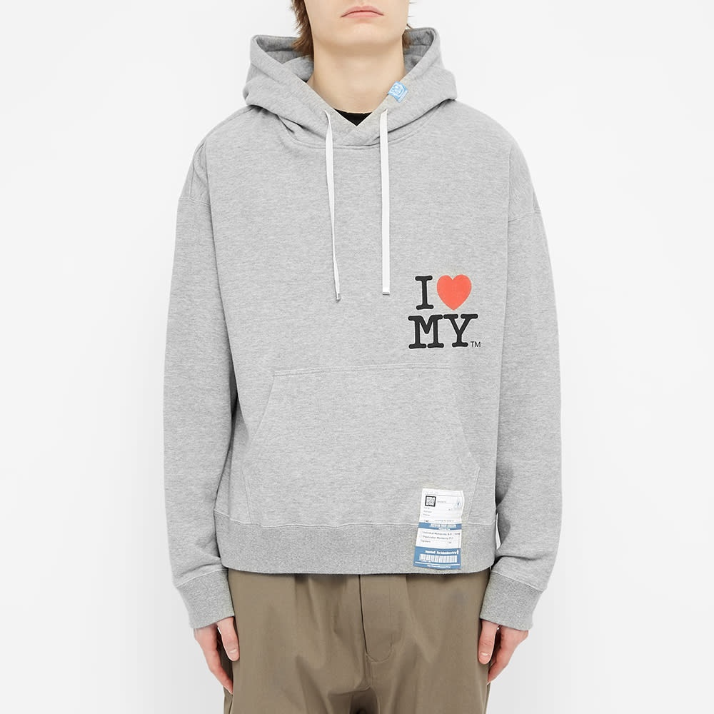 Maison MIHARA YASUHIRO Mechanical Print Hoody - 4