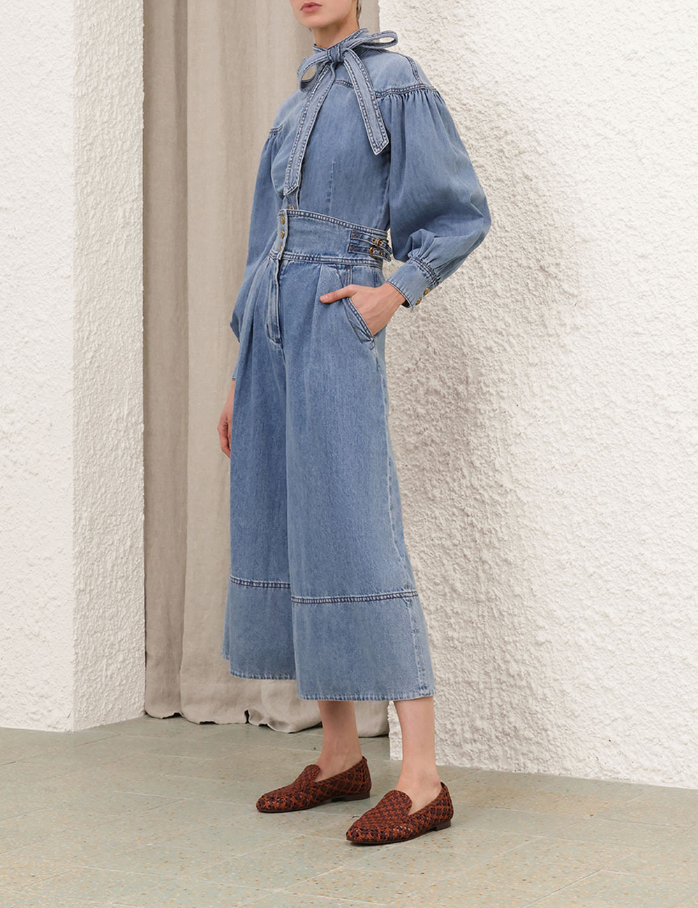 DENIM CULOTTE - 3