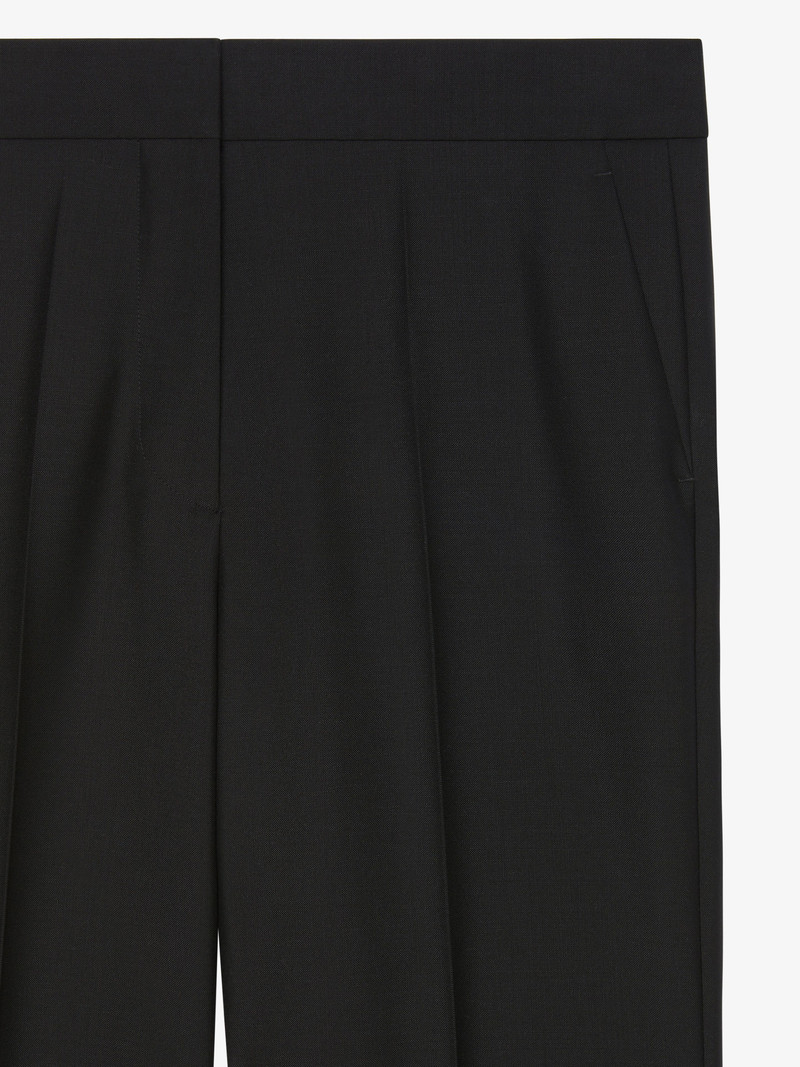 FLARE TAILORED PANTS IN WOOL AND MOHAIR 5