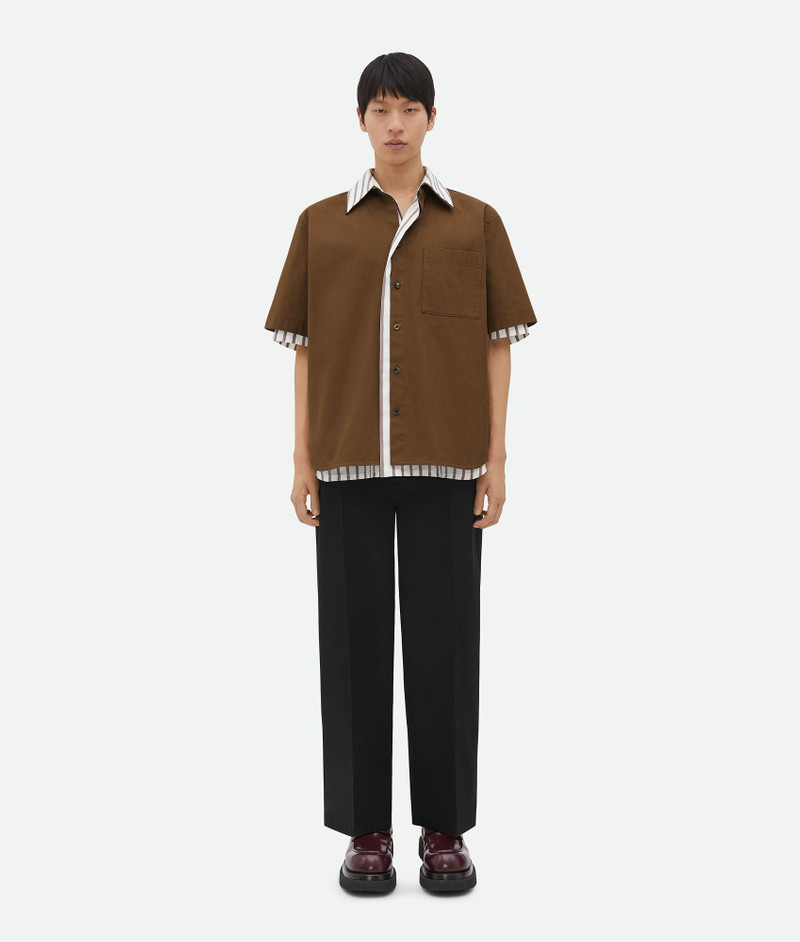 Double Layer Cotton And Silk Shirt 5