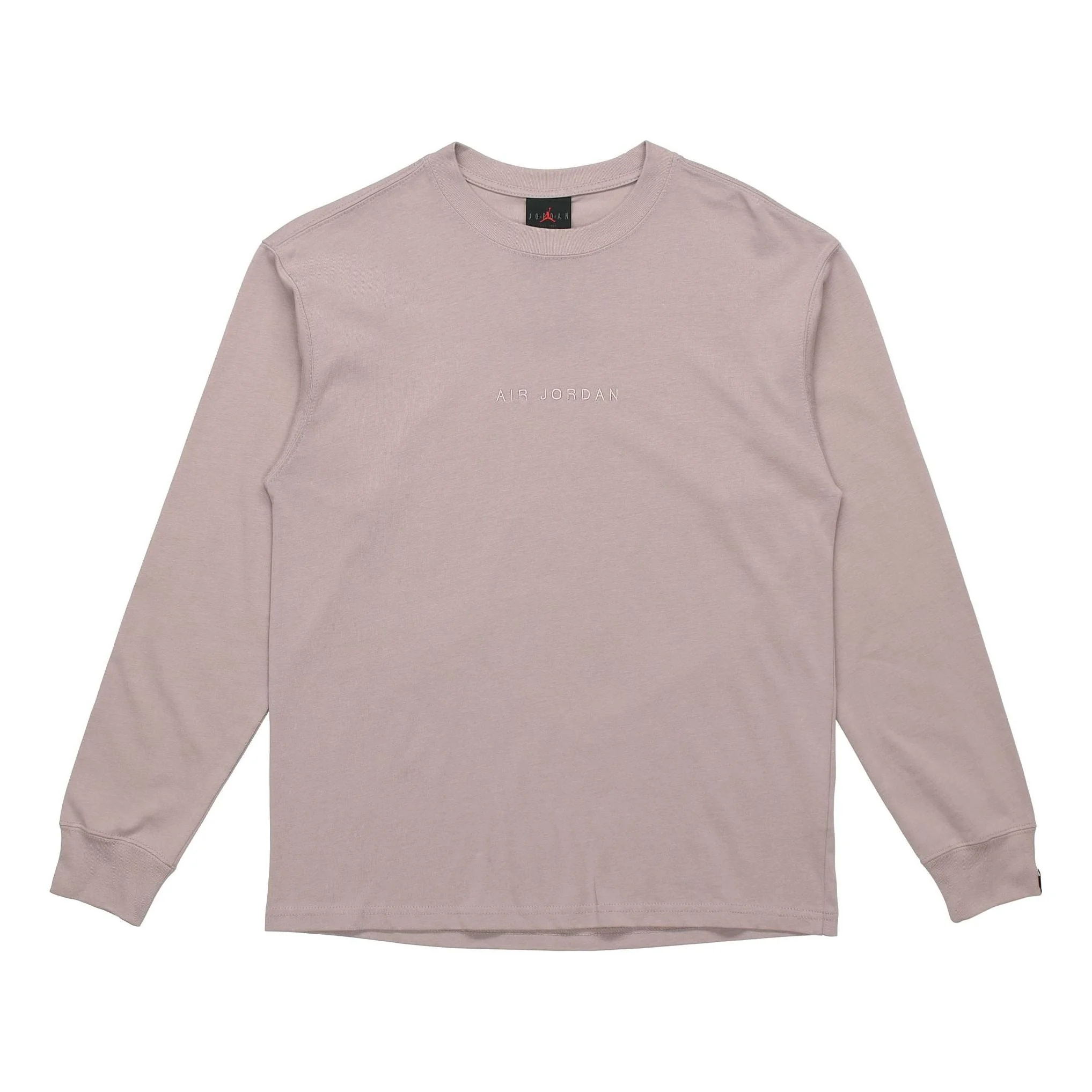 공기 요르단 뒤 로고 둥근 목 Pullover 긴 소매 황색 DO2319-245 - 1
