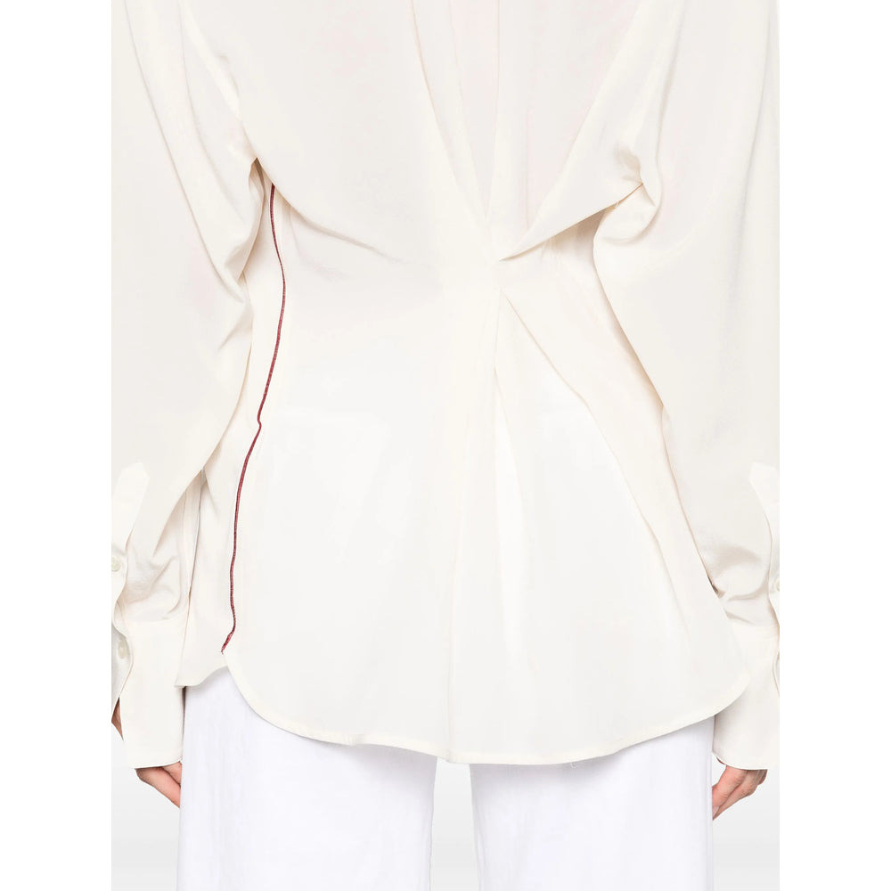 Victoria Beckham Neutrals Tops - Blouses Women - 3