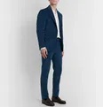 Tapered Cotton and Cashmere-Blend Corduroy Suit Trousers - 8