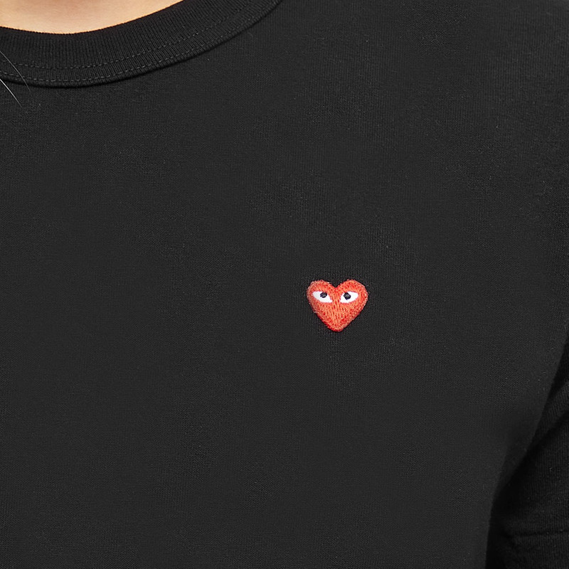 Comme des Garçons PLAY Comme des Garcons Play Women's Little Red Heart Tee outlook