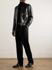 【関税&送料込】Tom Ford Jacket Tom Ford Long-sleeved Casual Jacket In Black | ModeSens