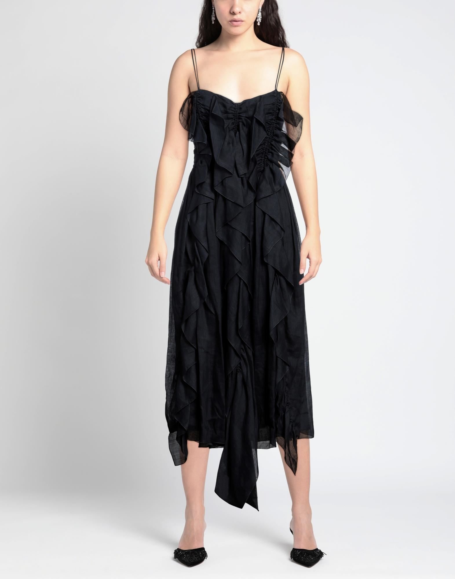 Midnight blue Women's Midi Dress - 4