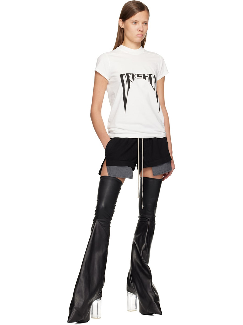 Rick Owens DRKSHDW Black Concordians Fog Boxers Shorts outlook